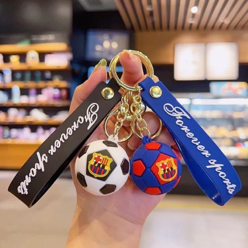 Zdjęcie oferty: Brelok do kluczy z logo Barcelona