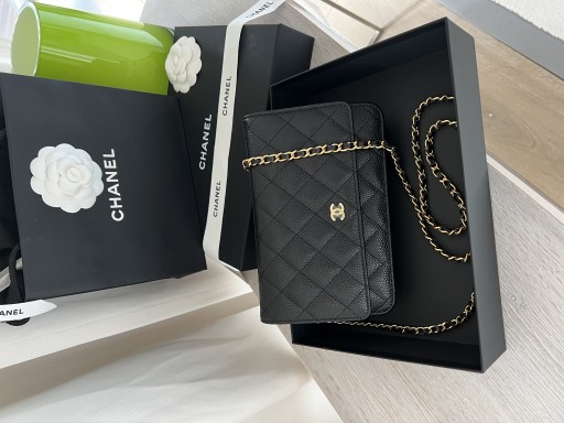 Zdjęcie oferty: Chanel Wallet on Chain torebka caviar klasyczna