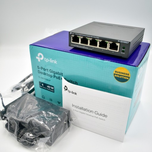 Zdjęcie oferty: Switch gigabit POE 5  TL-SG1005LP