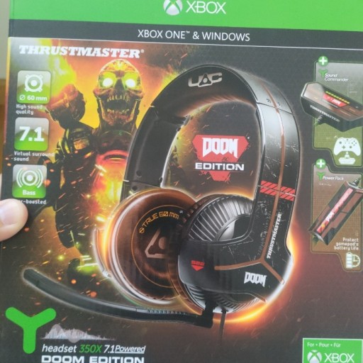 Zdjęcie oferty: thrustmaster doom y350 y-350 350x headset xbox pc