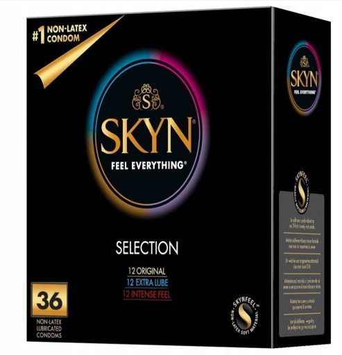 Zdjęcie oferty: Prezerwatywy nielateksowe SKYN SELECTION MIX 36 