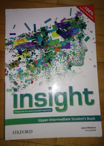 Zdjęcie oferty: Insight Upper-Intermediate Student's Book 