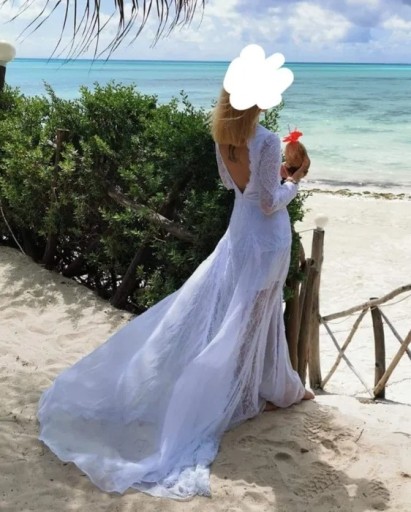 Zdjęcie oferty: Sukienka ślubna, odkryte plecy, rozmiar S, biała