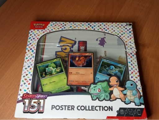 Zdjęcie oferty: Pokemon 151 Poster Collection (karty + plakat)
