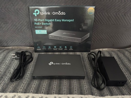Zdjęcie oferty: TP-Link switch przełącznik Omada ES210GMP POE+ na gwarancji