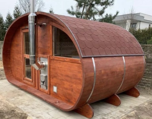 Zdjęcie oferty: Domek Sauna ogrodowa Owalna  Wellness przedsionek 