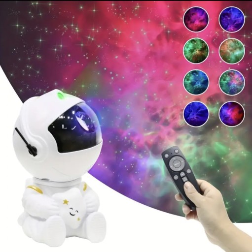 Zdjęcie oferty: Astronauta Galaxy Star Projektor Lampka Nocna -