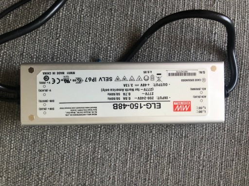 Zdjęcie oferty: Zasilacz do lamp przemysłowych LED 150W 48V