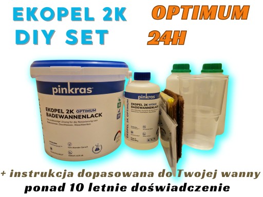 Zdjęcie oferty: EKOPEL 2K OPTIMUM + płyny czyszcząco matujące