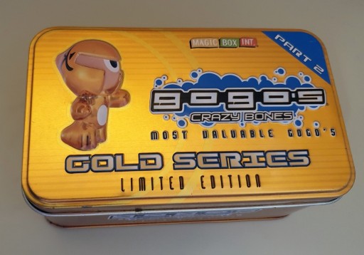 Zdjęcie oferty: Gogos Crazy Bones  P.2 Gold Series Limited Edition