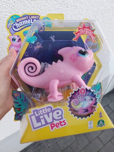 Zdjęcie oferty: Little live pets interaktywny świecący kameleon nowa