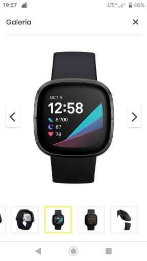 Zdjęcie oferty: Smartwach fitbit sense czarny