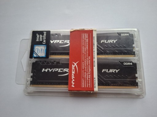 Zdjęcie oferty: Pamięć RAM HyperX DDR4 2x4GB 3200MHz (HX432C16FB3K2/8)