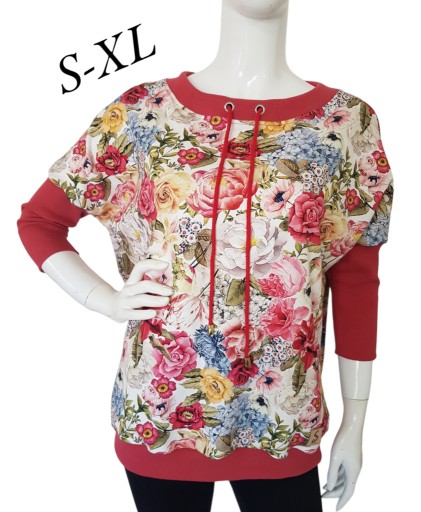 Zdjęcie oferty: Nowa bluza damska pasuje na S-XL Hand Made