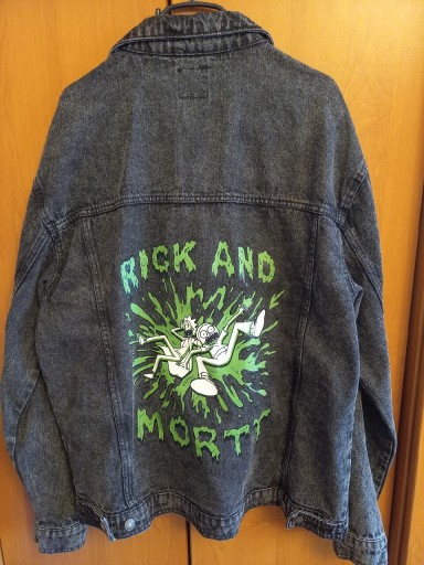 Zdjęcie oferty: Katana jeansowa Rick and Morty XL Sinsay Nowa