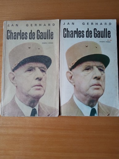 Zdjęcie oferty: Jan Gerhard "Charles de Gaulle tom 1 i 2"