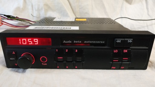 Zdjęcie oferty: AUDI A3 A4 - BETA CC - BLAUPUNKT - KOD - 1997