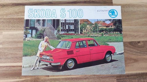 Zdjęcie oferty: Prospekt reklamowy, broszura Skoda S100