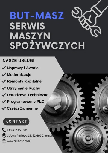 Zdjęcie oferty: Serwis Naprawa Remonty Maszyn Spożywczych