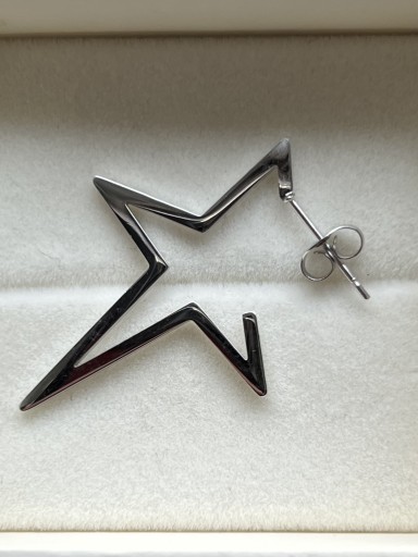 Zdjęcie oferty: Kolczyk w kształcie gwiazdy ze stali nierdzewnej