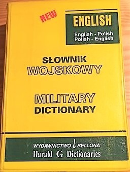 Zdjęcie oferty: Słownik wojskowy angielsko - polski