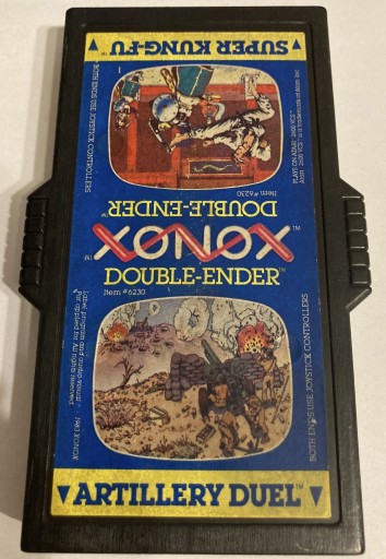 Zdjęcie oferty: Gra 2in1 Xonox Kung Fu i Artillery Duel Atari 2600