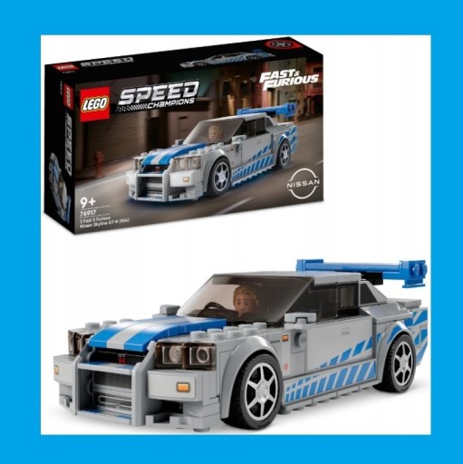 Zdjęcie oferty: LEGO SPEED NISSAN SKYLINE GT-R R34 ZESTAW 76917