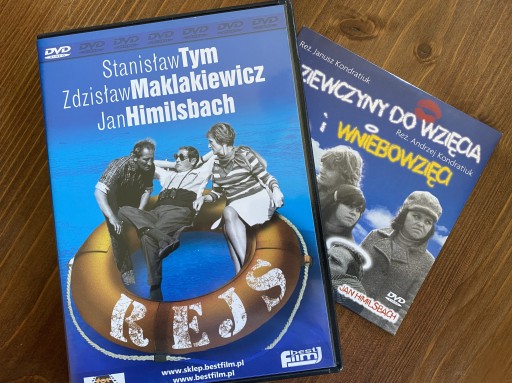 Zdjęcie oferty: Rejs + Wniebowzięci gratis DVD