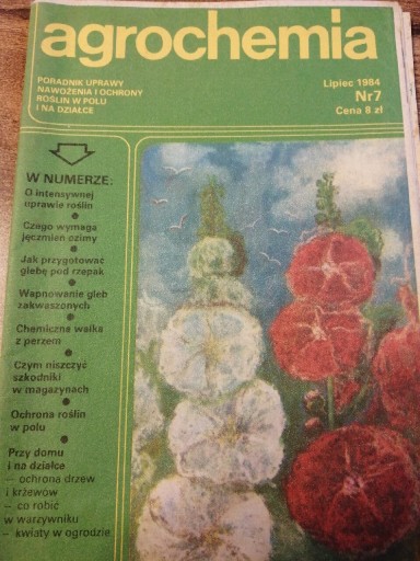 Zdjęcie oferty: Agrochemia Lipiec 1984r. PGR PRL Ochrona roślin