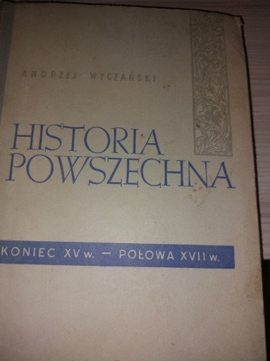 Zdjęcie oferty: Historia Powszechna, Wyczański