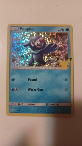 Zdjęcie oferty: Karty Pokemon TCG (MCD25 23) Poplio (H)