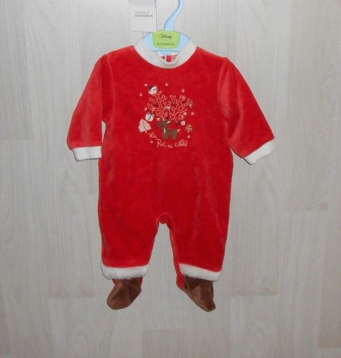 Zdjęcie oferty: czerwony świąteczny pajacyk Mikołaj Laredoute