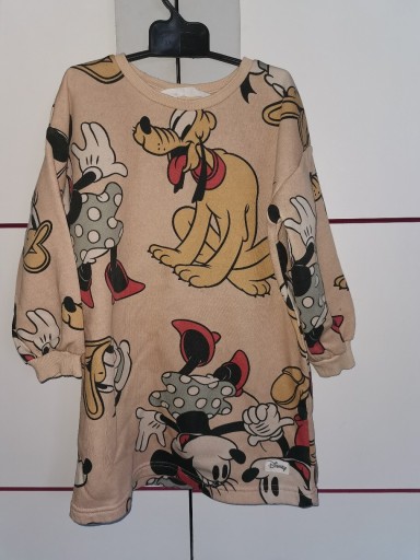 Zdjęcie oferty: H&m dresowa sukienka Disney 3 - 4 lata 