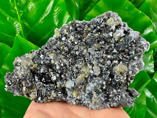Zdjęcie oferty: Niesamowity sfaleryt z chalkopirytem i kwarcem
