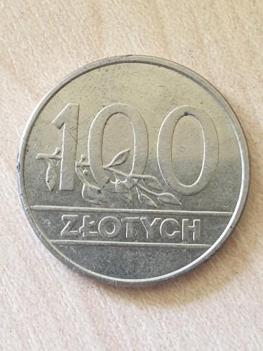 Zdjęcie oferty: 100 zł 1990 RP moneta obiegowa  stan 8/10