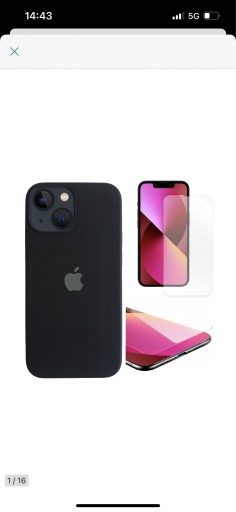 Zdjęcie oferty: Case IPhone 13 mini + szkło