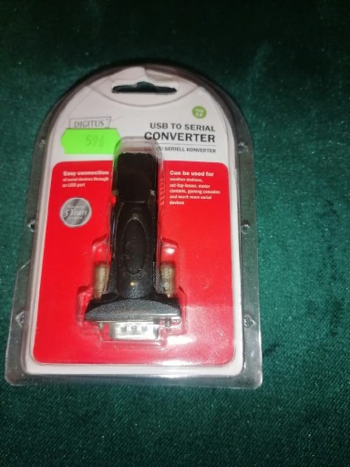 Zdjęcie oferty: Konwerter USB RS232 Digitus