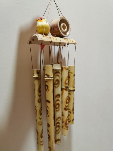 Zdjęcie oferty: Bambusowe dzwonki wietrzne Rajski Ptak
