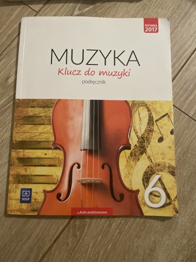 Zdjęcie oferty: Muzyka , Klucz do muzyki 6 podręcznik