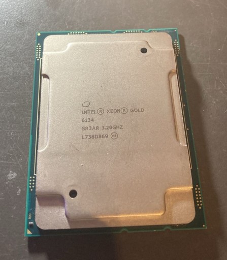 Zdjęcie oferty: Xeon Gold 6134 SR3AR up 3,7GHz 8C/16T LGA3647