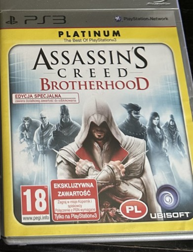 Zdjęcie oferty: Gra ps3 assassins brotherhood