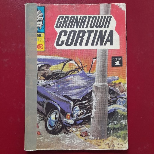 Zdjęcie oferty: komiks KAPITAN ŻBIK Granatowa cortina część 1