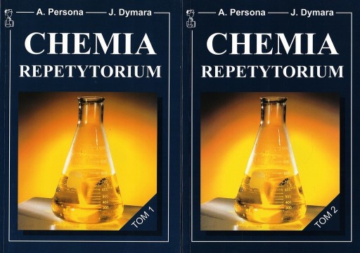 Zdjęcie oferty: Chemia Repetytorium tom 1 i 2 A. Persona J. Dymara