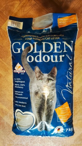 Zdjęcie oferty: Żwirek dla kota, Golden Odour, 7kg