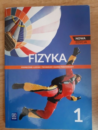 Zdjęcie oferty: Podręcznik do fizyki dla liceum i technikum