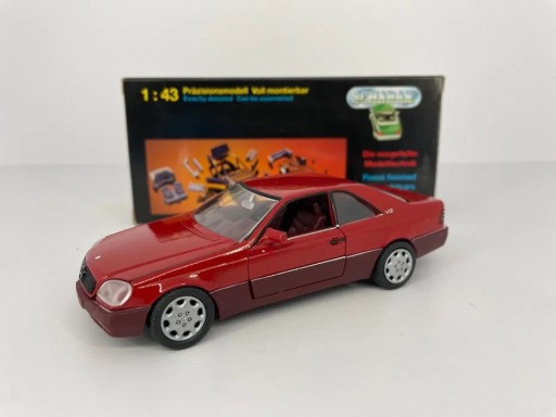 Zdjęcie oferty: 1:43 Schabak Mercedes 600 SEC C140