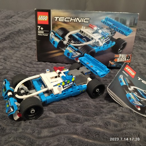 Zdjęcie oferty: LEGO TECHNIC Policyjny pościg 42091 