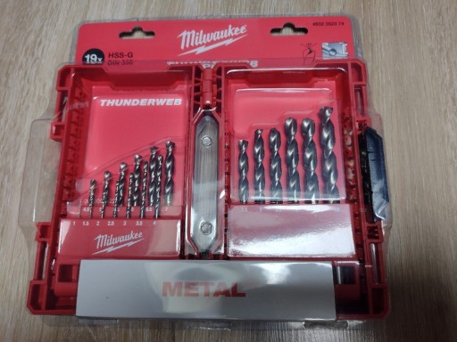 Zdjęcie oferty: Zestaw wierteł Milwaukee Thunderweb 1-10mm