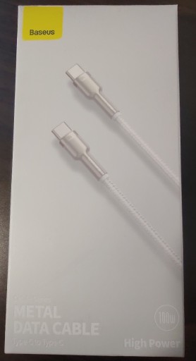 Zdjęcie oferty: Kabel przewód Baseus USB Typ-C 100W 200 cm