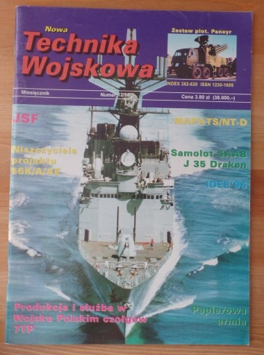 Zdjęcie oferty: Technika Wojskowa 12/96  